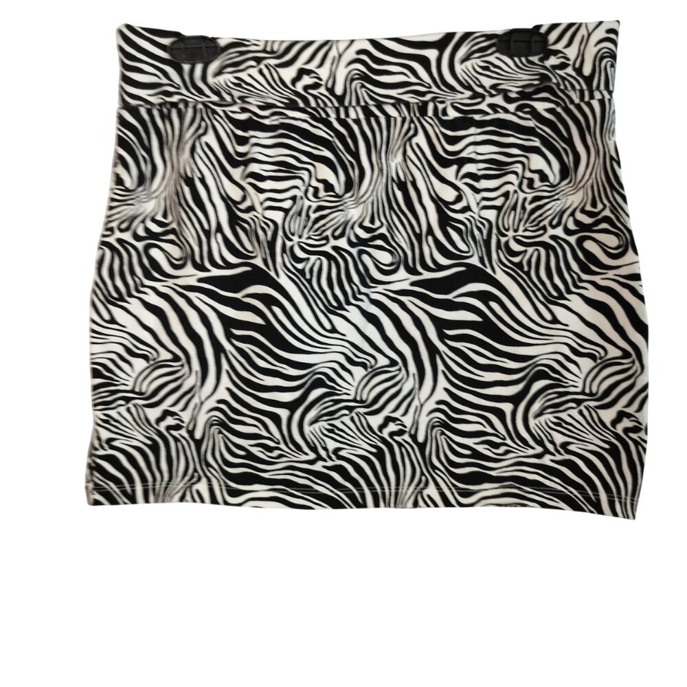 No Boundaries Mini Skirt Juniors Size Large Zebra #Bodycon #Wildchic #Street - Picture 3 of 8